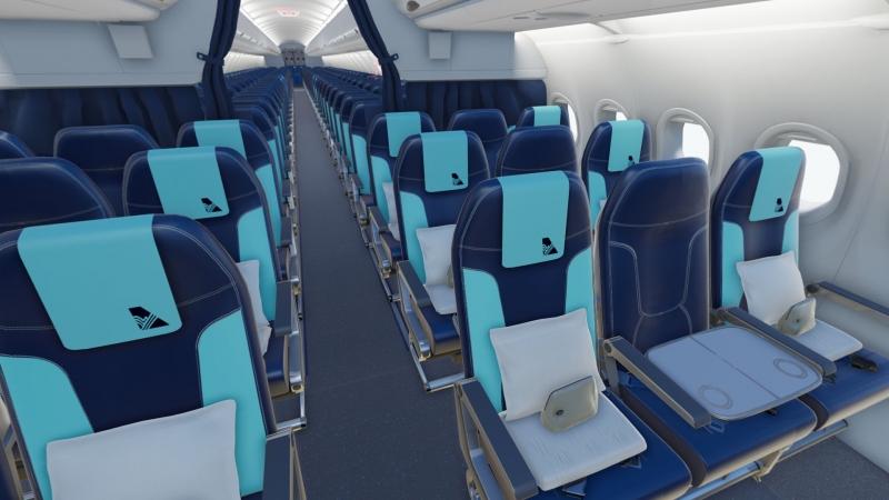 Aigle Azur | 3D SeatMapVR by Renacen