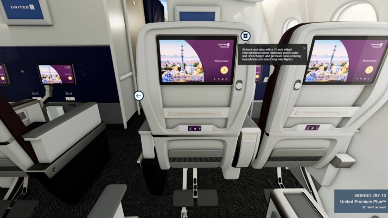 United | 3D SeatMapVR By Renacen